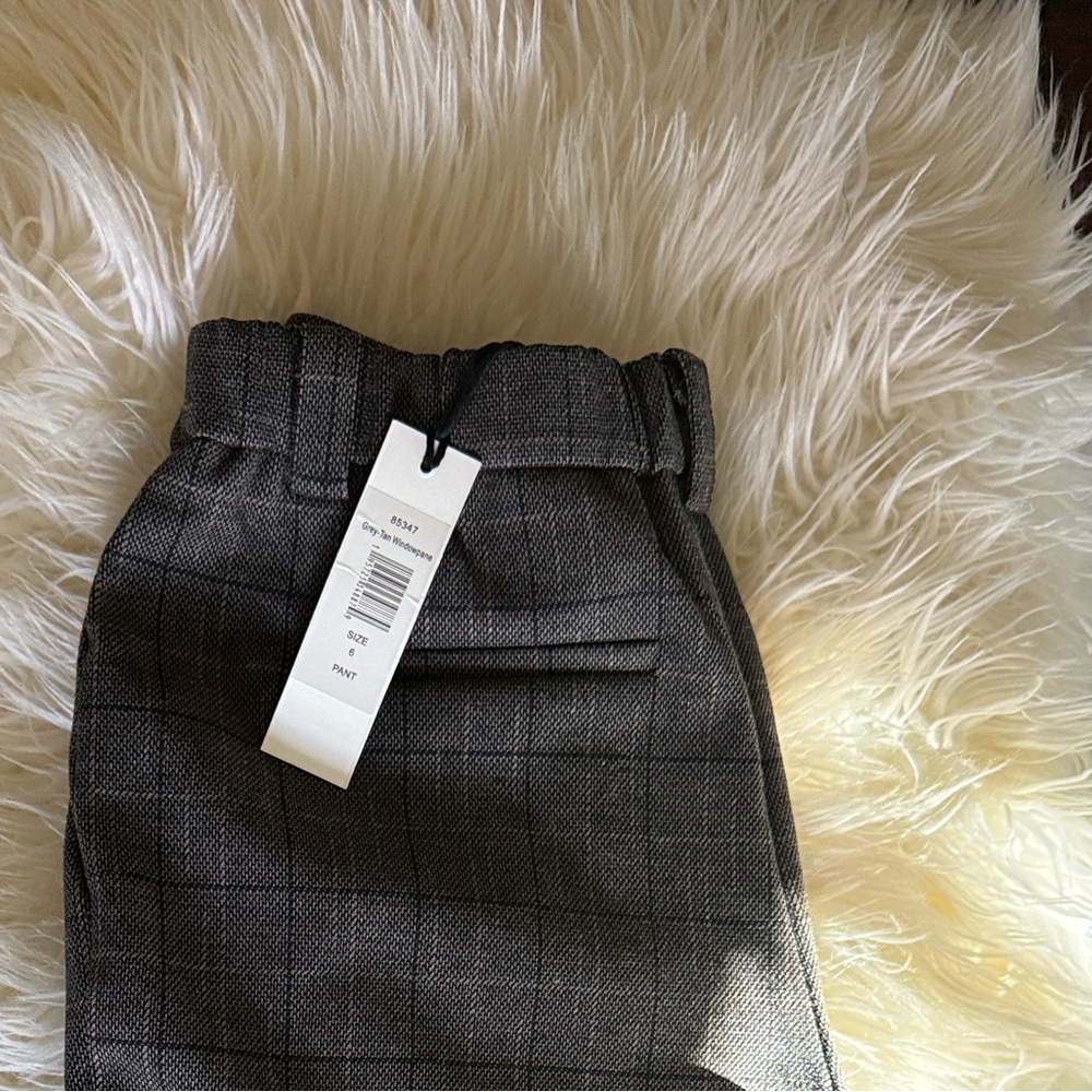 Bagatelle Brown Plaid Women's Pants Size 6 - Picture 6 of 7